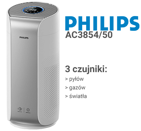 Philips Dual Scan AC3854/50 czujniki
