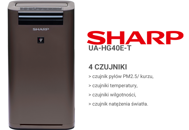 Sharp UA-HG40E-T czujniki