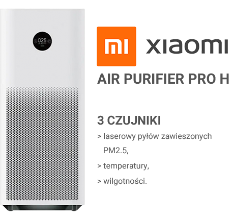 Xiaomi Air Purifier Pro H, czujnik