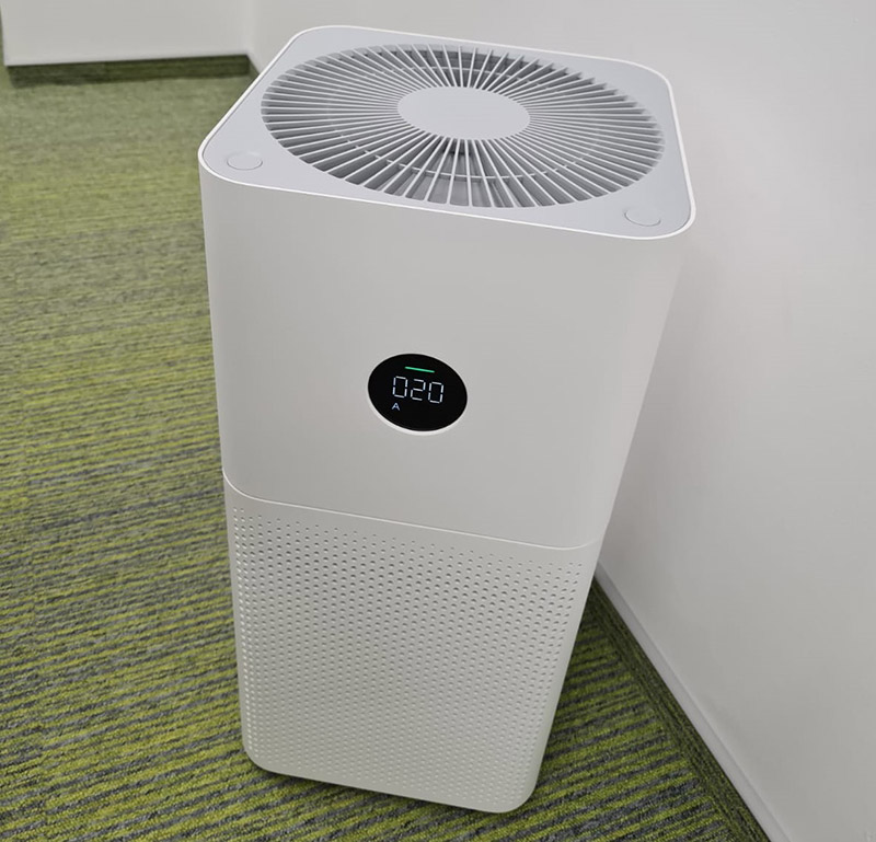 Xiaomi Air Purifier 3C, widok od góry