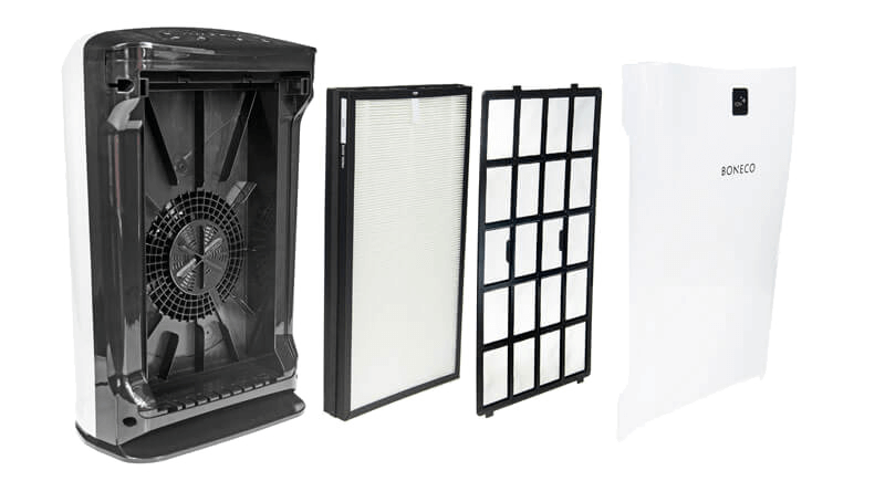 3 filtry w Boneco P340