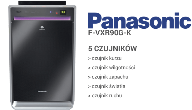 Panasonic F-VXR90G-K czujniki