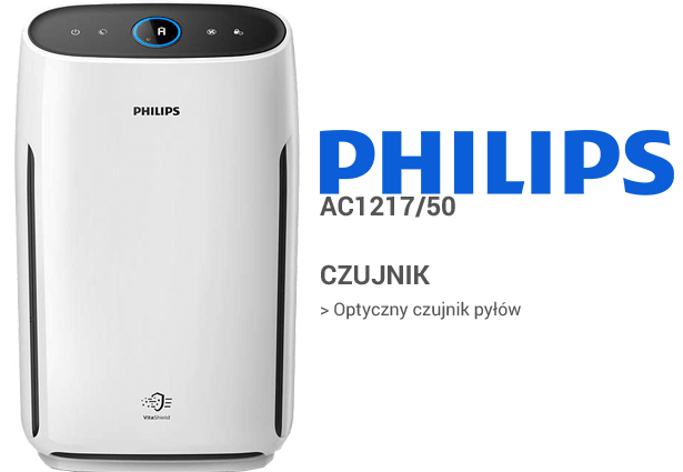 Philips AC1217/50 czujniki