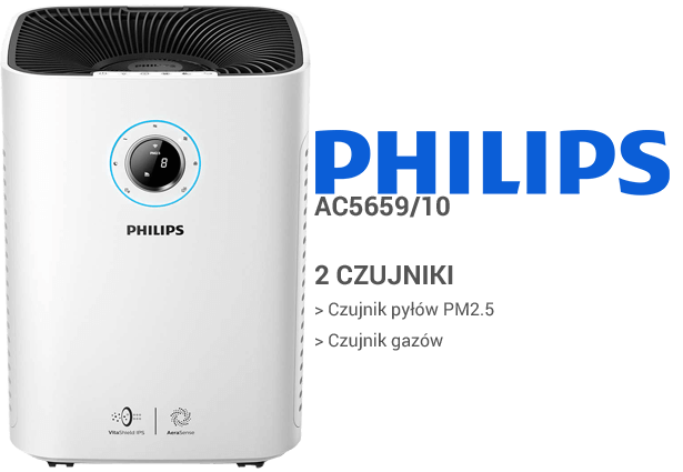 Philips AC5659/10 czujniki