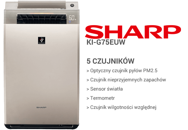 Sharp KI-G75EUW czujniki