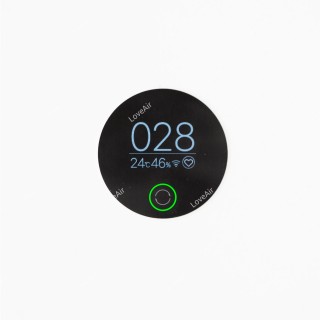 Xiaomi Air Purifier 3H - wyświetlacz wskazujący poziom pyłów