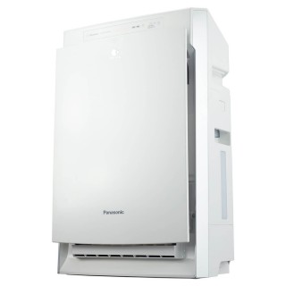 Panasonic F-VXR50G-W widok bok, podczas pracy