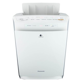 Panasonic F-VXR50G-W widok przód, otwarta żaluzja