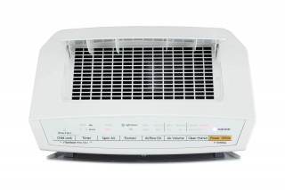 Panasonic F-VXR50G-W panel sterowania, wywiew powietrza