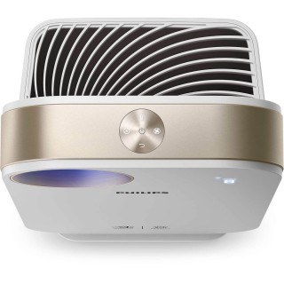 Philips AC4558/50 widok z góry, panel sterowania, wywiew powietrza