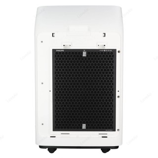 Philips AC3829/10 widok tył, filtr węglowy w urządzeniu