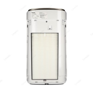 Sharp FP-J80EU-W widok tył, filtr HEPA w urządzeniu