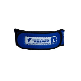 Respro CE Cinqro Black zbliżenie na rzep