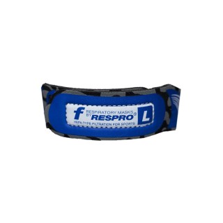 Respro CE Cinqro Camo zbliżenie na rzep