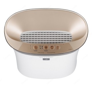 Sharp UA-PG50E-W - widok z góry, panel sterowania i wywiew powietrza