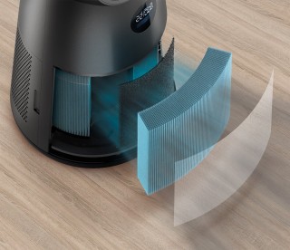 Philips AMF220/15 - przekrój filtra