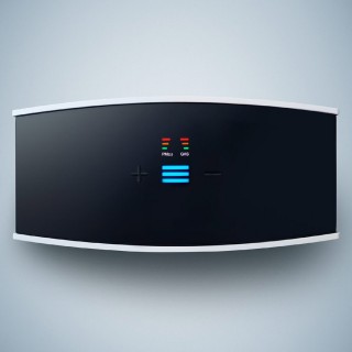 Blueair Pro L - panel sterowania, wskazywanie poziomu pyłów oraz gazów