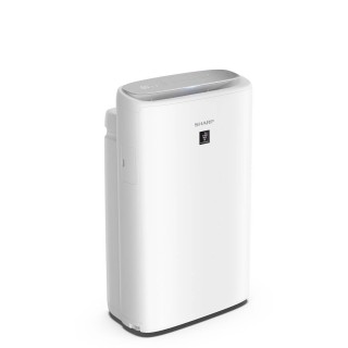 Sharp UA-KIN50E-W - widok bok, aktywny panel sterowania