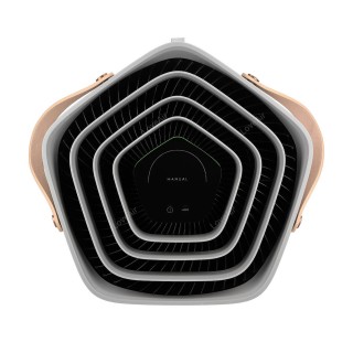 Electrolux Pure A9 PA91-605GY - wyświetlacz wskazujący tryb manualny oraz suwak do zmiany szybkości