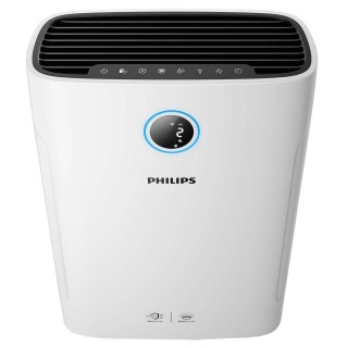 Philips AC2729/10 - widok front, panel sterowania i wywiew powietrza