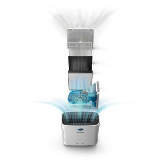 Philips AC2729/10 - przekrój, poziomy filtracji