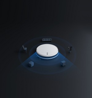 Mi Robot Vacuum-Mop 2 Lite - skanowanie otoczenia