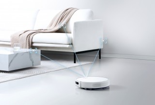 Mi Robot Vacuum Mop 2 Biały - skanowanie przeszkód