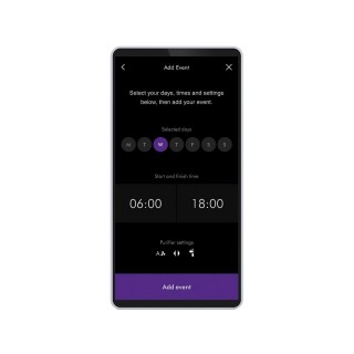 Zrzut z aplikacji Dyson Link