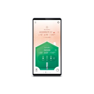 Zrzut z aplikacji Dyson Link