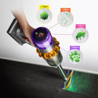 Dyson V15 Detect Absolute - filtracja