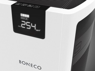 Boneco P710 - aktywny wyświetlacz oraz panel sterowania
