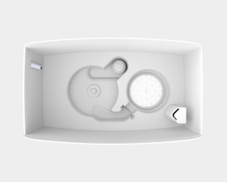 Boneco S200 - wnętrze nawilżacza