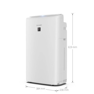 Sharp UA-KIN42E-W - wymiary oczyszczacza powietrza