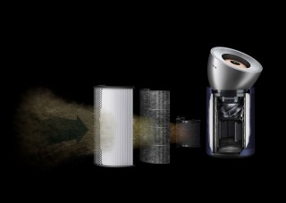Dyson Purifier Big+Quiet™ Formaldehyde BP03 - stopnie filtracji