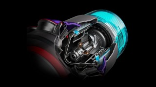 Dyson Gen5detect™ Absolute - przekrój silnika