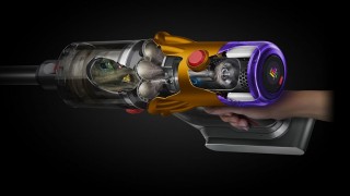 Dyson V12 Detect Slim™ Absolute - przekrój urządzenia