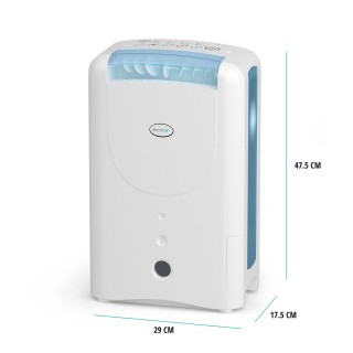 EcoAir DD1 Classic MK6 Blue - wymiary osuszacza powietrza